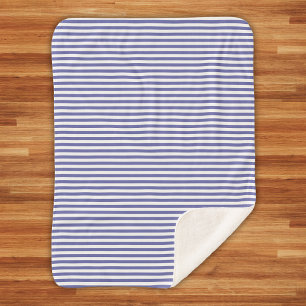 Manta Sherpa Moderno trendy striped