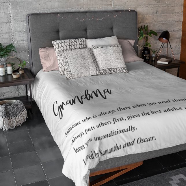 Manta Sherpa Moderno y simple la mejor abuela jamás el mejor re (Subido por el creador)