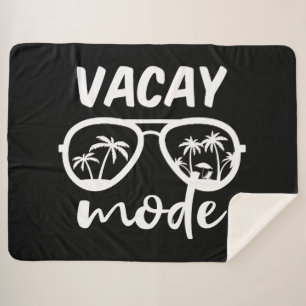 Manta Sherpa Modo Vacay II - Vacaciones familiares