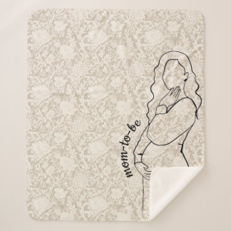 Manta Sherpa Mom-to-be Faux Lace