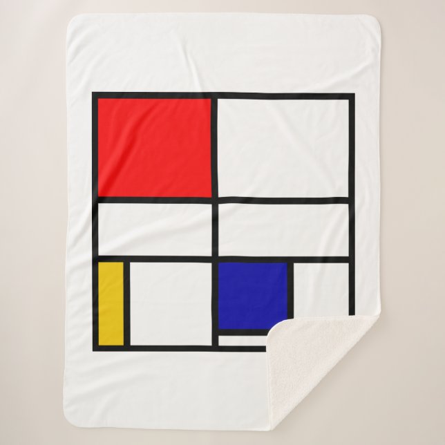 Manta Sherpa Mondrian 3 (Anverso)