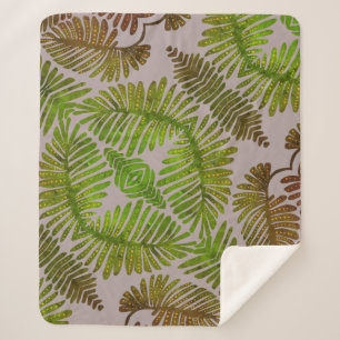 Manta Sherpa Monstera