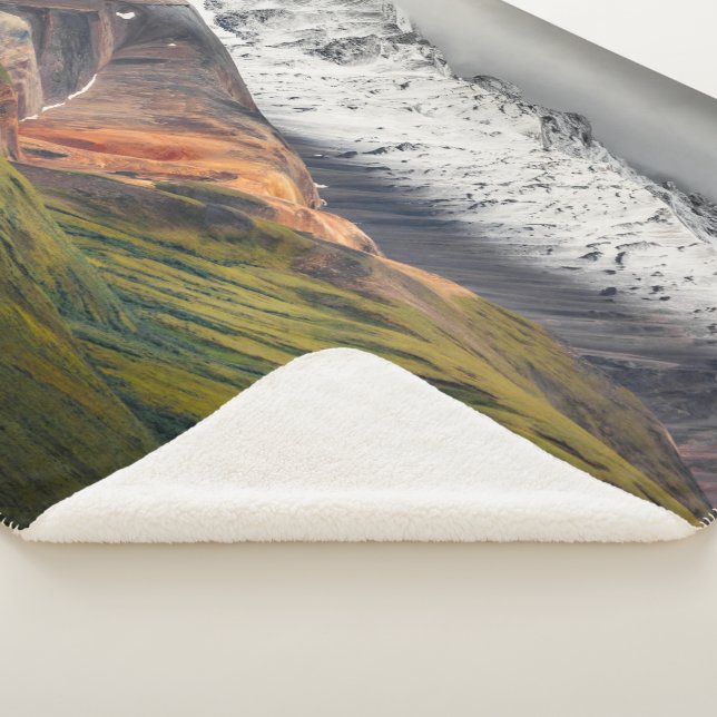 Manta Sherpa Montaña policromada, Denali NP, Alaska (3/4)