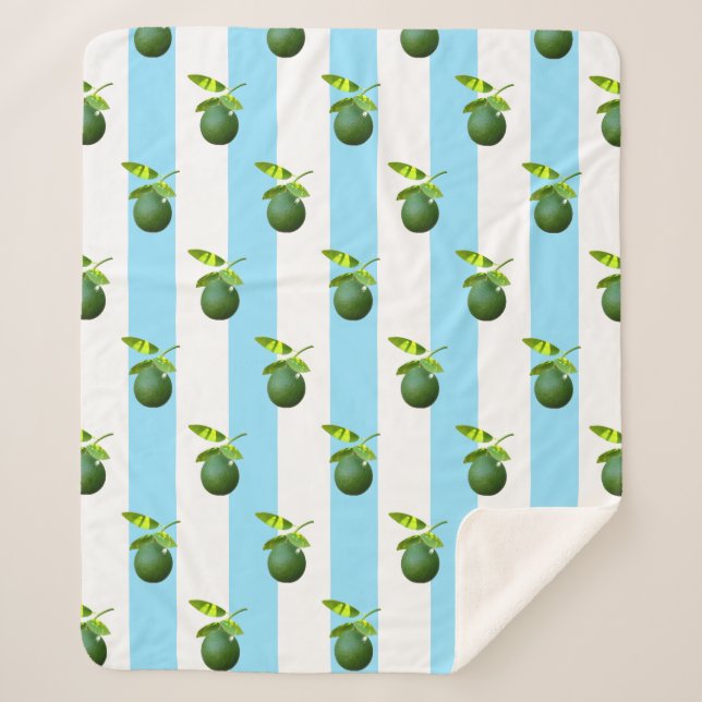 Manta Sherpa Montones de cal (Anverso)