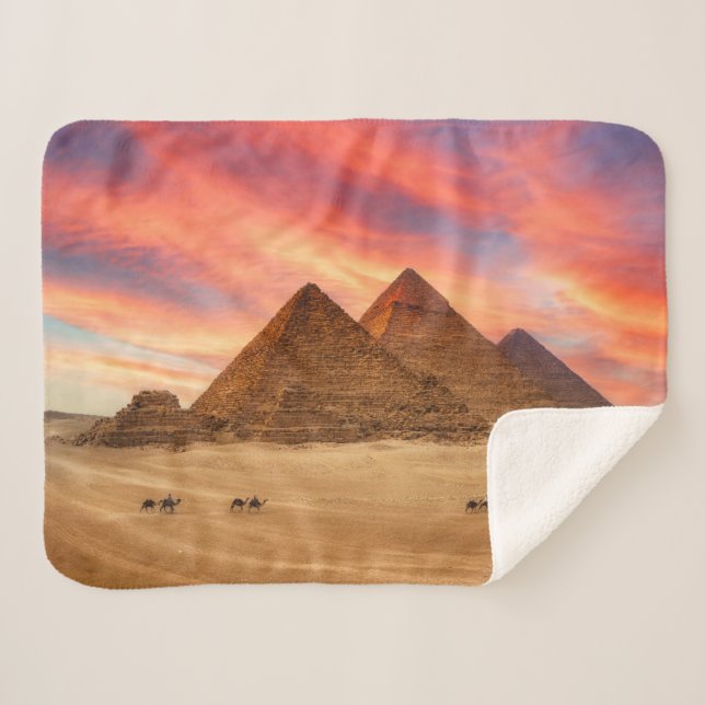 Manta Sherpa Monumentos | Las grandes pirámides (Anverso (horizontal))