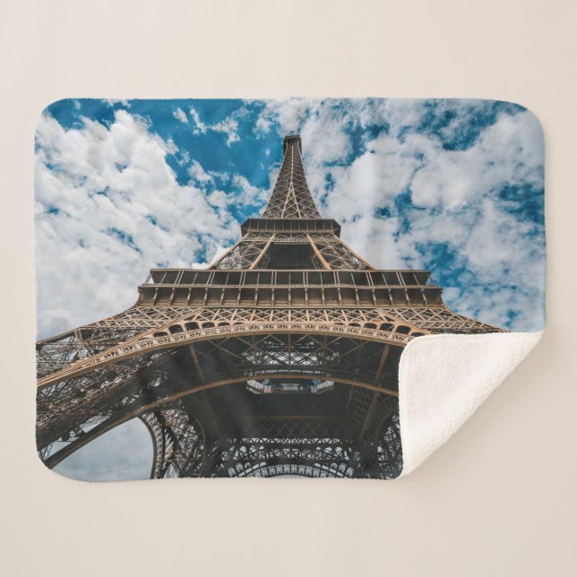 Manta Sherpa Monumentos | Mirando hacia la Torre Eiffel (Anverso (horizontal))