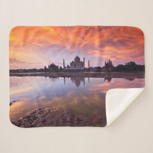 Manta Sherpa Monumentos   Taj Mahal Sunset