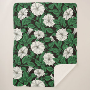 Manta Sherpa Moonflores 2