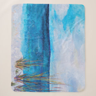 Manta Sherpa Moonstudio - La playa Sherpa Blanket de St. Andrew
