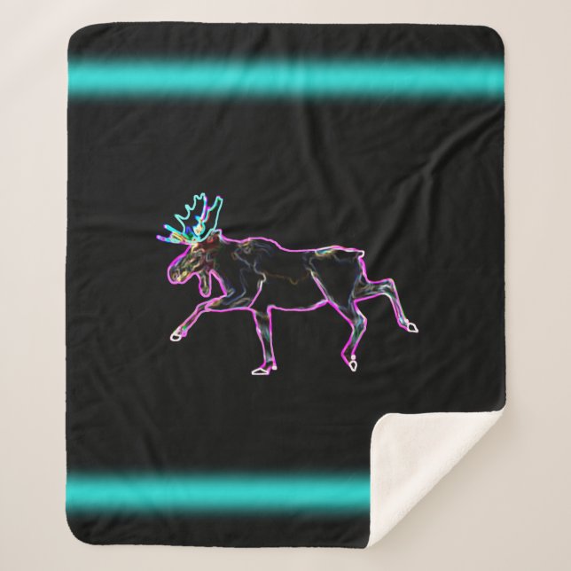 Manta Sherpa Moose eléctrico (Anverso)