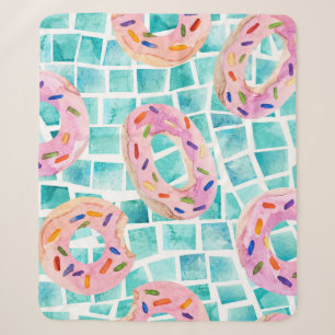 Manta Sherpa Mosaico acuático flotante de piscina de verano