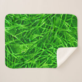 Manta Sherpa Mossy Grass