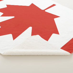 Manta Sherpa Mostrar tus colores - Canadá