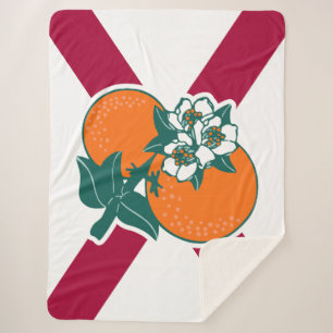 Manta Sherpa Mostrar tus colores - Florida