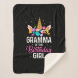 Manta Sherpa Mother Art | Gramma Of The Birthday Girl Birthday<br><div class="desc">Mother Art | Gramma Of The Birthday Girl Birthday</div>