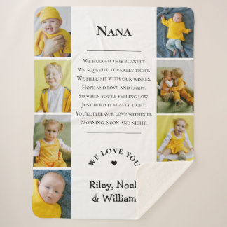 Manta Sherpa Mother's Day Grandma Grammy Nana from Grandkids