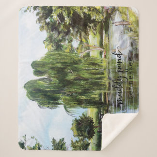 Manta Sherpa Muddy Pond Sherpa Blanket