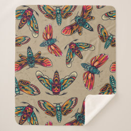 Manta Sherpa Muerte Moth