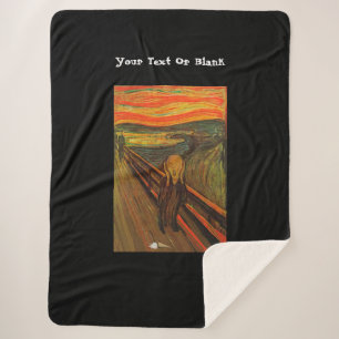 Manta Sherpa Munch - El Grito De Hielo