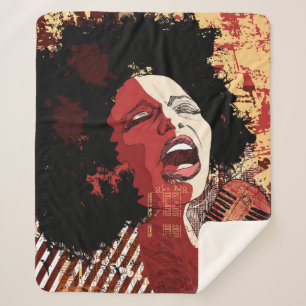 Manta Sherpa Music Jazz - cantante de jazz afroamericano en gru