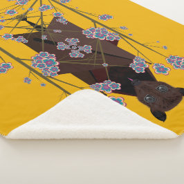 Manta Sherpa Mustard Sherpa Blanket (3 tamaños)