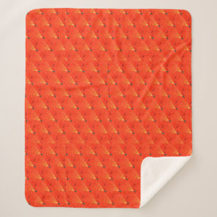 Manta Sherpa Naranja Sherpa Blanket