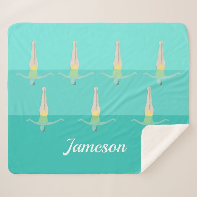 Manta Sherpa Natación artística (Anverso (horizontal))