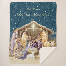 Natividad de Navidad en Acuarela