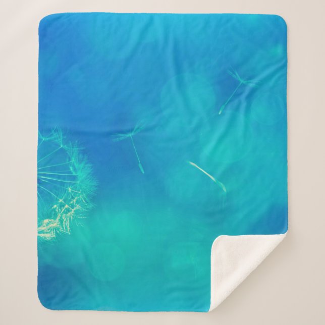 Manta Sherpa Naturaleza del diente de textura (Anverso)