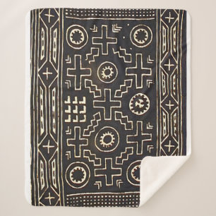 MANTA SHERPA NAVAJO 1800 SADDLE BLANKET REPRINT SHERPA BLANKET