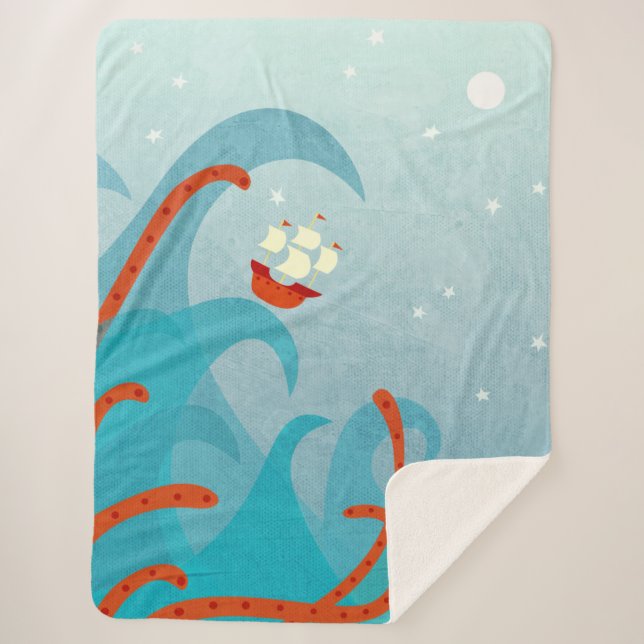 Manta Sherpa Navegación por Monstruo del Mar (Anverso)