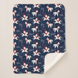 Manta Sherpa Navidades divertidos