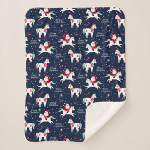 Manta Sherpa Navidades divertidos Sherpa Blanket