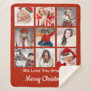 Manta Sherpa Navidades Foto Sherpa Blanket