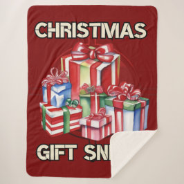 Manta Sherpa Navidades, francotiradores, regalos, ejército