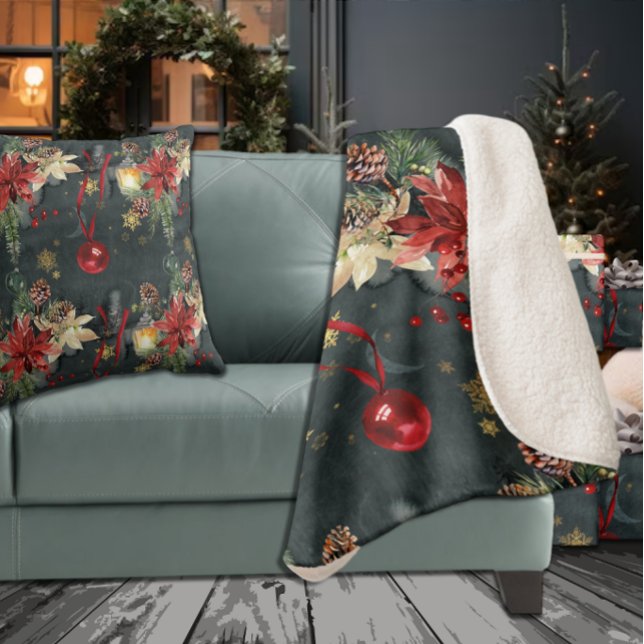 Manta Sherpa Navidades Holiday Splendor (Subido por el creador)