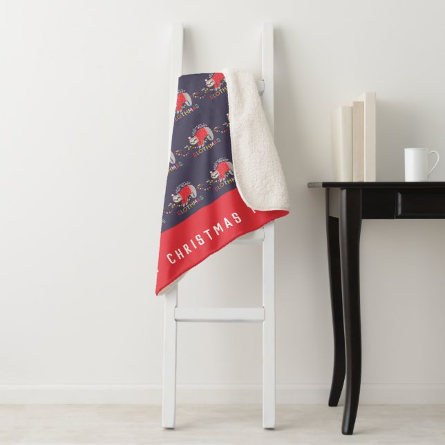 Manta Sherpa Navidades modernos de perezosos en vacaciones dive (In situ)