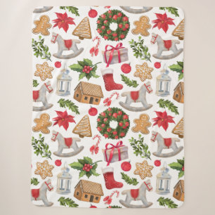 Manta Sherpa Navidades Sherpa Blanket