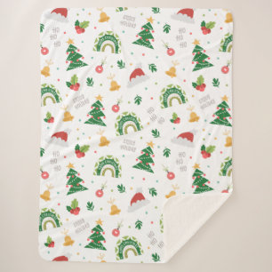 Manta Sherpa Navidades Sherpa Blanket