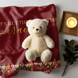 Manta Sherpa Navidades únicos y graciosos de los nuevos desnucl