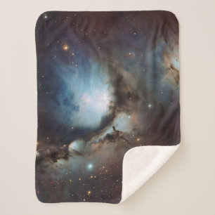 Manta Sherpa Nebula Orion Astronomía estrellas del cielo beige 