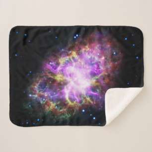 Manta Sherpa Nebulosa de cangrejo Supernova Compuesto de hubble