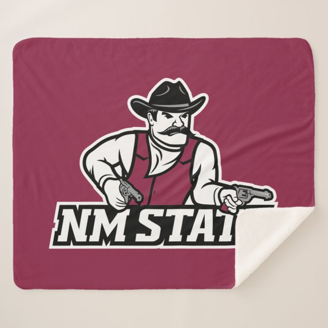 Manta Sherpa New Mexico State Aggies (Anverso (horizontal))