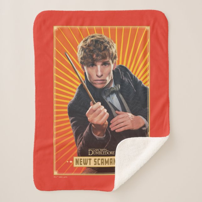 Manta Sherpa Newt Scamander Character Graphic (Anverso)