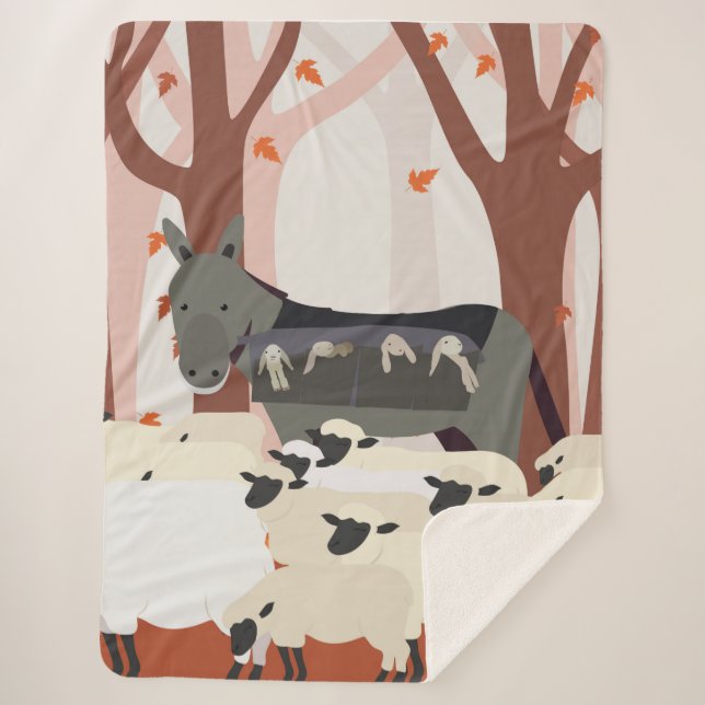 Manta Sherpa niñera (Anverso)