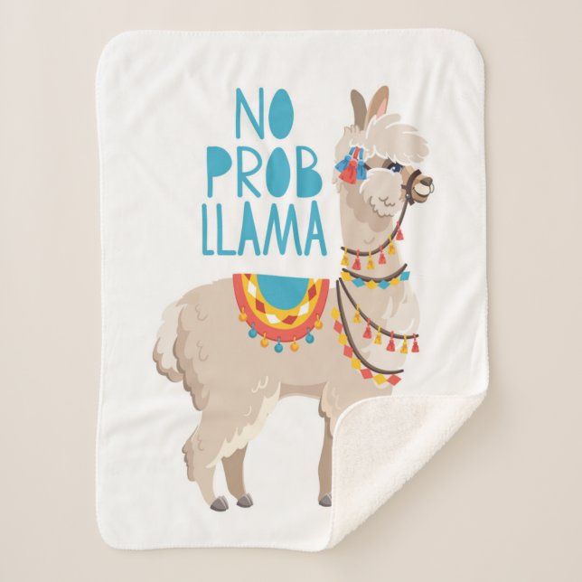 Manta Sherpa Ninguna llama de Prob (Anverso)