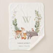 Niños Monogramas de Guirnalda de Leche de Lágrima 