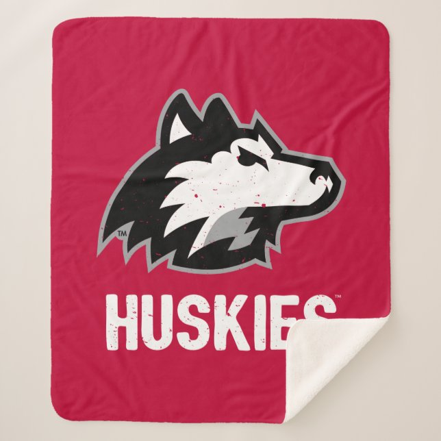 Manta Sherpa NIU Huskies Doloridos (Anverso)
