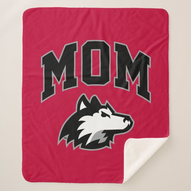 Manta Sherpa NIU Huskies Mamá (Anverso)