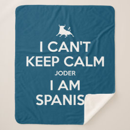 Manta Sherpa No puedo mantener la calma